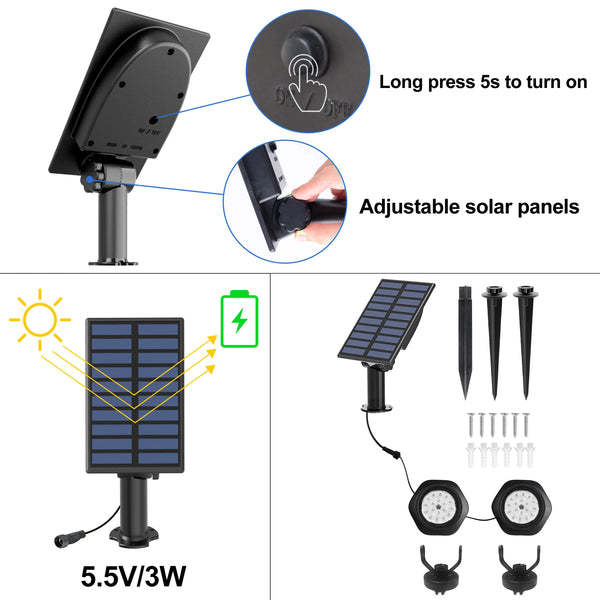 2/3/5PCS Solar Underwater LED Lights – Decorative Waterproof Lighting for Pool, Pond, Fountain, Aquarium & Lawn