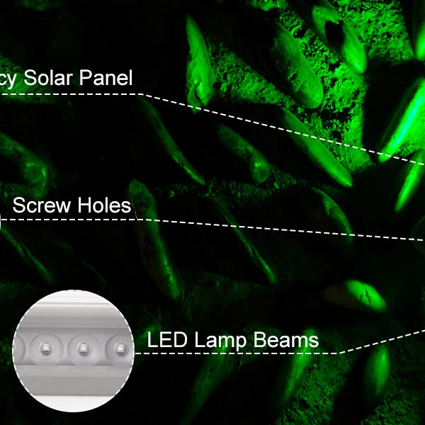 8PCS Solar Underground Deck Lights β IP65 Waterproof LED Spotlights for Garden, Lawn & Street Decor