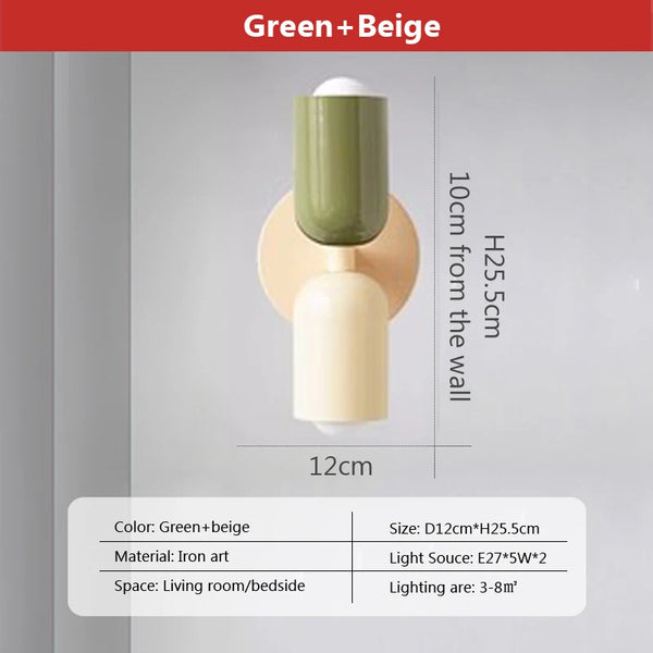 Modern LED Macaroon Wall Lamp