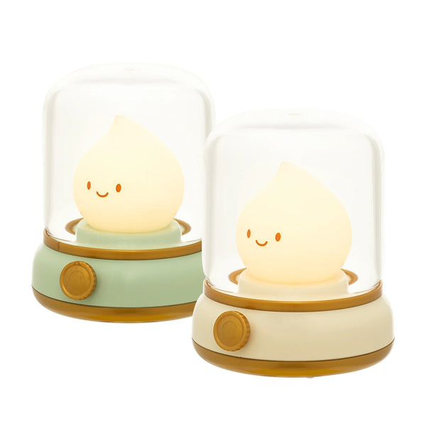 Beautiful kerosene lamp, candle