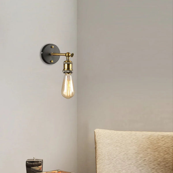 American single head wall lamp, retro industrial style