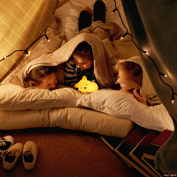 cute fox silicone lamp