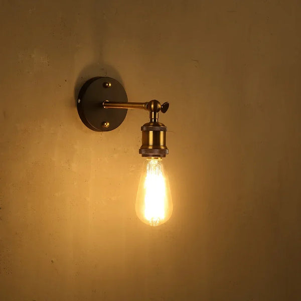 American single head wall lamp, retro industrial style