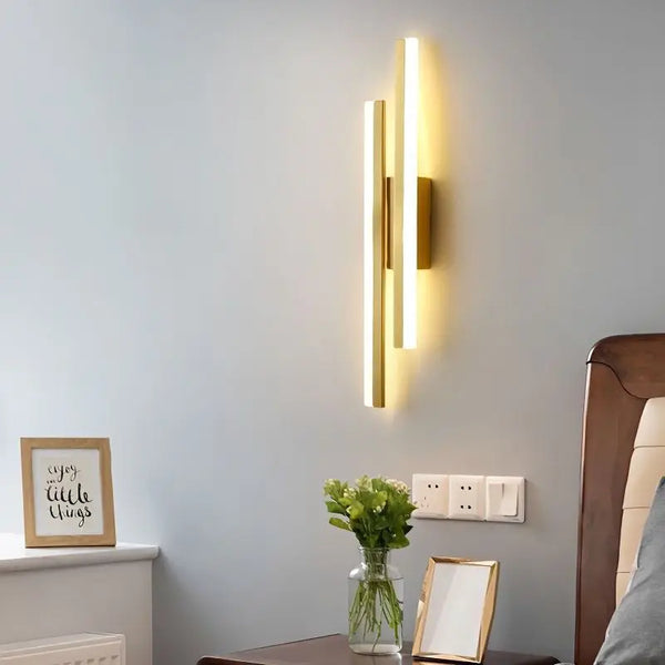 LED wall light for bedroom, sconces, acrylic lampshade