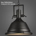 Nordic, retro, industrial, nostalgic LED pendant light