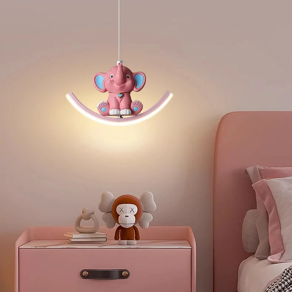 LED chandeliers with cute animals
