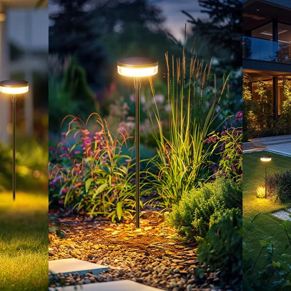 6-Pack Solar Pathway & Garden Lights – Auto On/Off Outdoor Decor for Lawn, Patio & Walkway