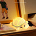 Cute turtle lamp made of silicone and touch sensitive