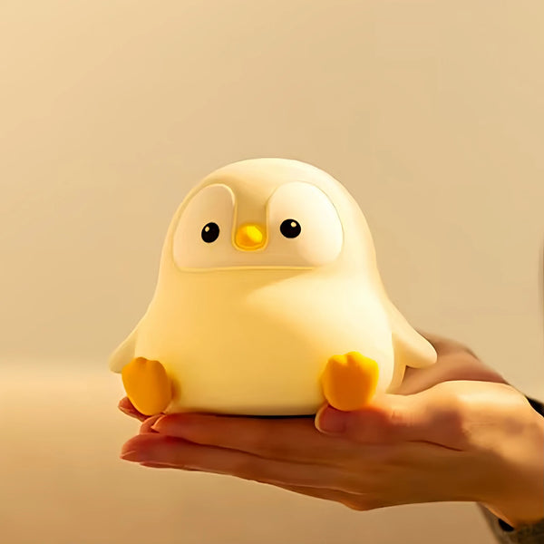 cute penguinbaby silicone lamp
