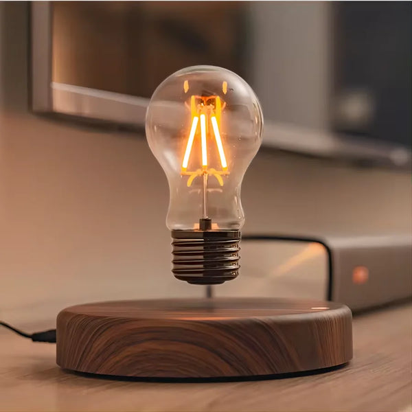 Floating Glass LED Magnetic Levitation Lamp
