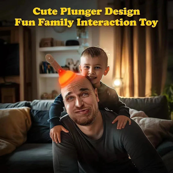 Funny Plunger Silicone Night Light, Creative Halloween