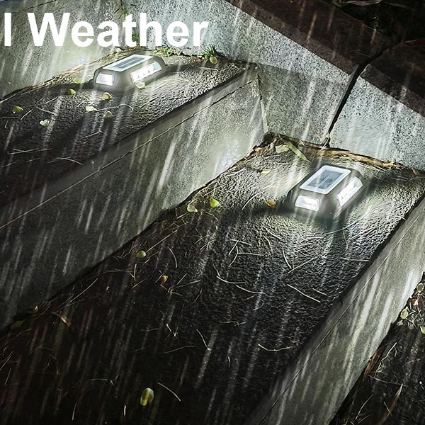 8PCS Solar Underground Deck Lights β IP65 Waterproof LED Spotlights for Garden, Lawn & Street Decor