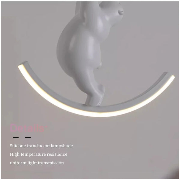 LED chandeliers with cute animals