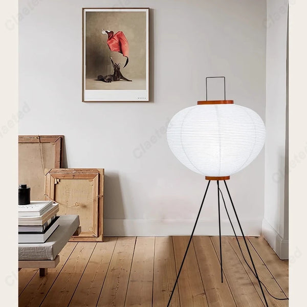 Retro and minimalist LED floor lamp