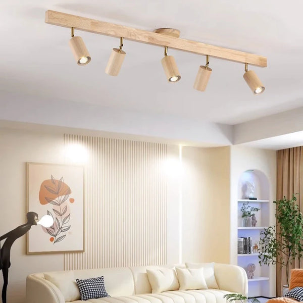 Japanese wooden chandelier