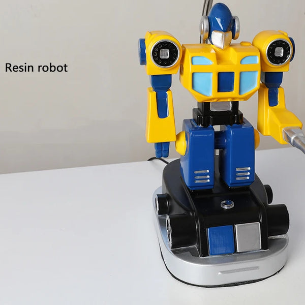 Robot LED bedside lamp