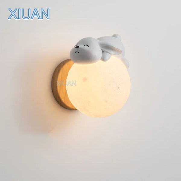Cute animal wall lamp
