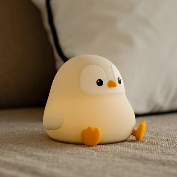 cute penguinbaby silicone lamp