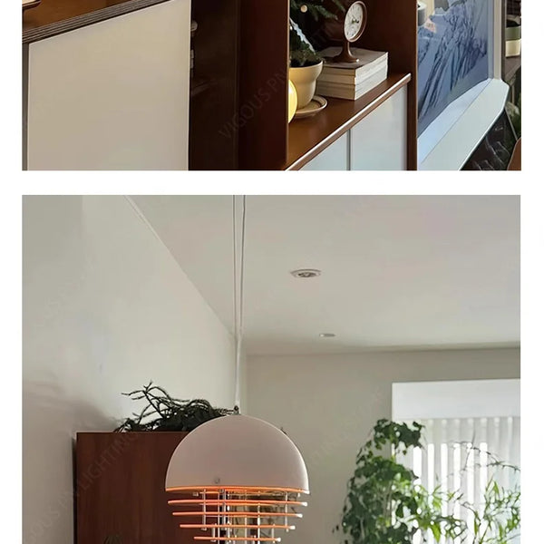 Modern Nordic sunset light acrylic glass pendant light indoor chandelier