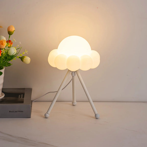 White cloud table lamp