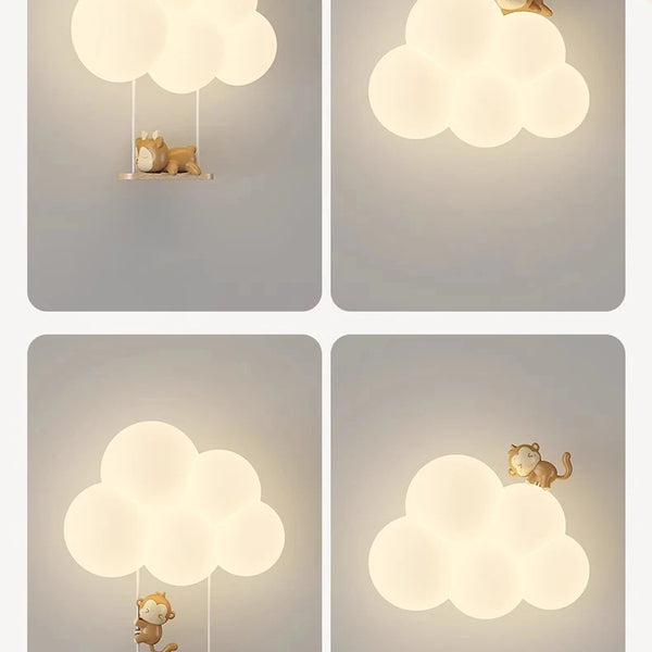 Minimalist Children's Room Wall Lamps