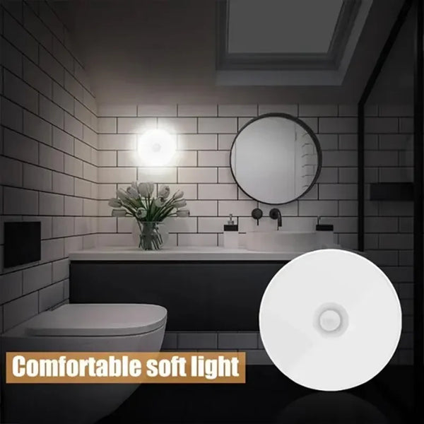Motion Sensor Light Led USB Night Lights Rechargeable Lamp
