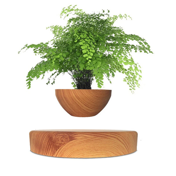 Levitating Air Rotating Bonsai Pot