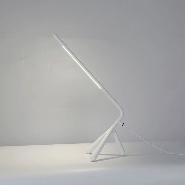 Minimalist LED table lamp with three legs