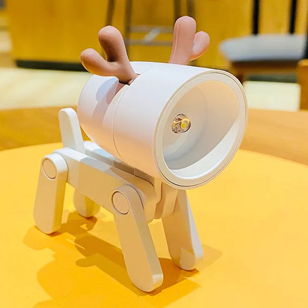 Mini LED Foldable Table Night Light Cute Animal Light