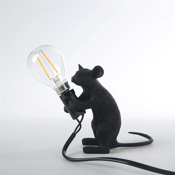 Nordic Resin Mouse Night Light, Small, Cute, Modern, LED