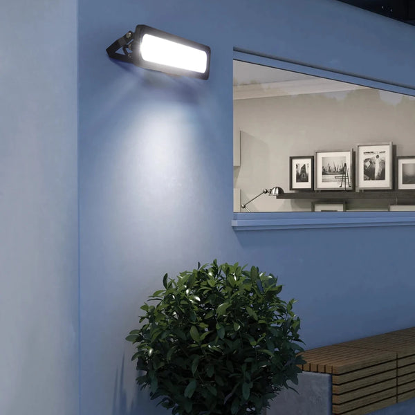 LED Flood Light 50W Outdoor Lighting COB Floodlight 220V Reflector Spotlight IP65 Waterproof Outdoor LED Gardern Wall Lamps