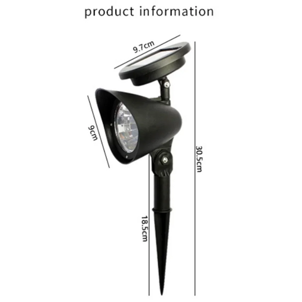 Outdoor LED Solar Spotlights β IP65 Waterproof Landscape Lights for Garden, Lawn, Pathway & Trees