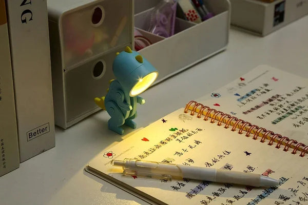 Mini Foldable Magnetic Dinosaur Night Light Battery Operated LED Lamp