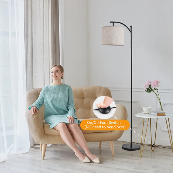 Floor lamp with 3 color temperatures