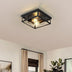 Retro industrial ceiling light