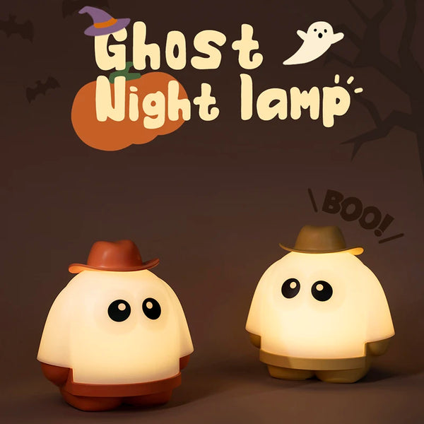Cute and Creative Mini LED Table Lamp USB Rechargeable Portable Cartoon Lampshade