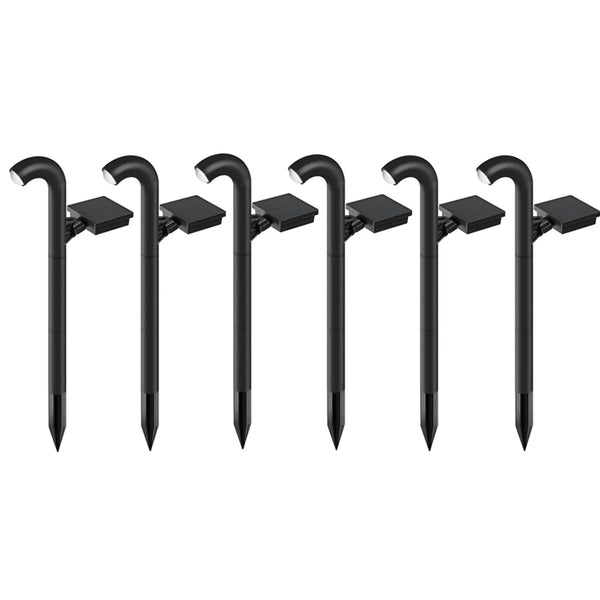 4/6PCS Solar LED Garden Lights – 3000K Warm White, Waterproof