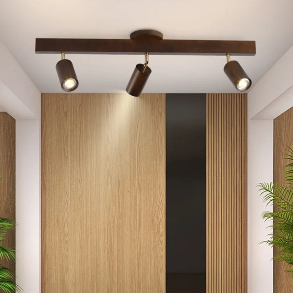 Japanese wooden chandelier