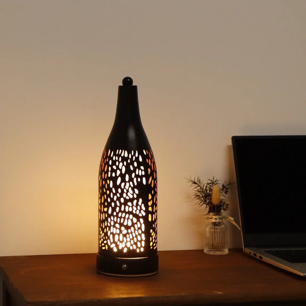 Wireless Portable Lantern, Long-Lasting Rechargeable Battery, Easy to Use, 3-Step Touch Adjustment LED Night Light