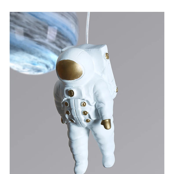 LED Astronaut Chandeliers