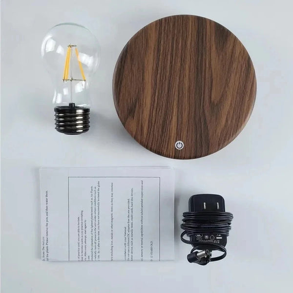 Floating Glass LED Magnetic Levitation Lamp