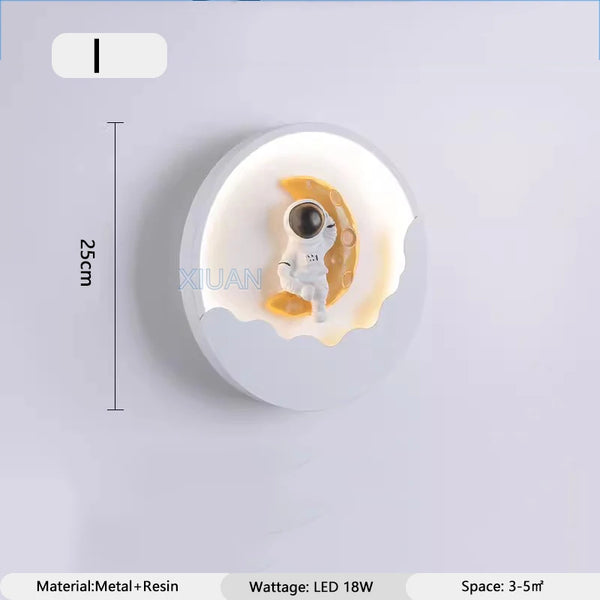 Cartoon Bear Rabbit Wall Lamps