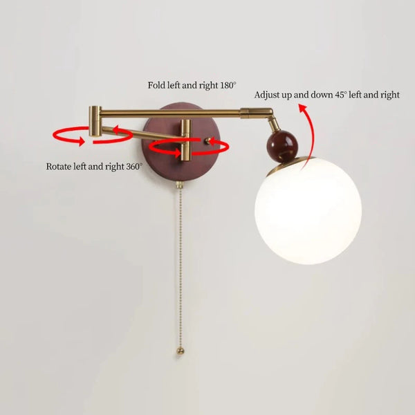 Modern Nordic style wall lamp