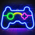 Video game controller neon sign