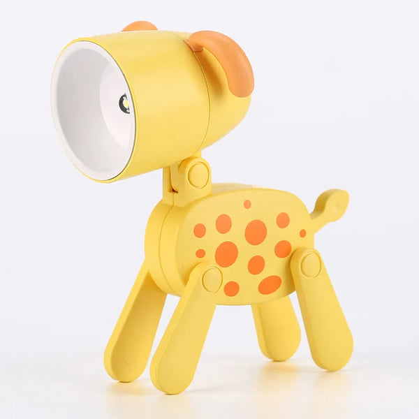 Mini LED Foldable Table Night Light Cute Animal Light