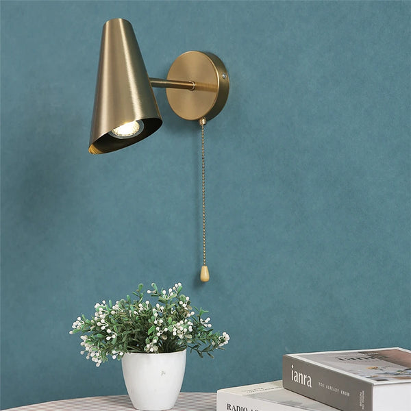 Folding and rotating wall lights