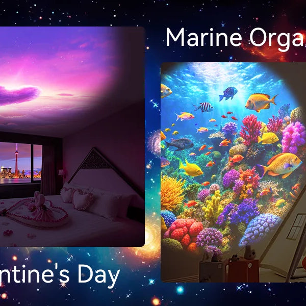 Galaxy Projector, 13-in-1 Night Light, Constellations