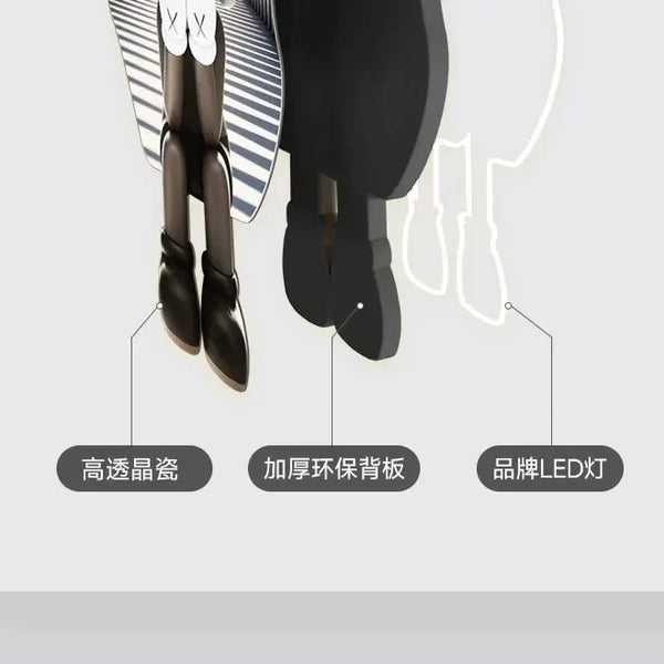 Minimalist wall lamp