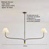 Decorative LED fabric ceiling light