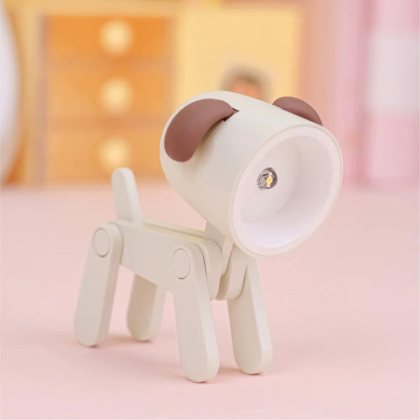 Mini LED Foldable Table Night Light Cute Animal Light